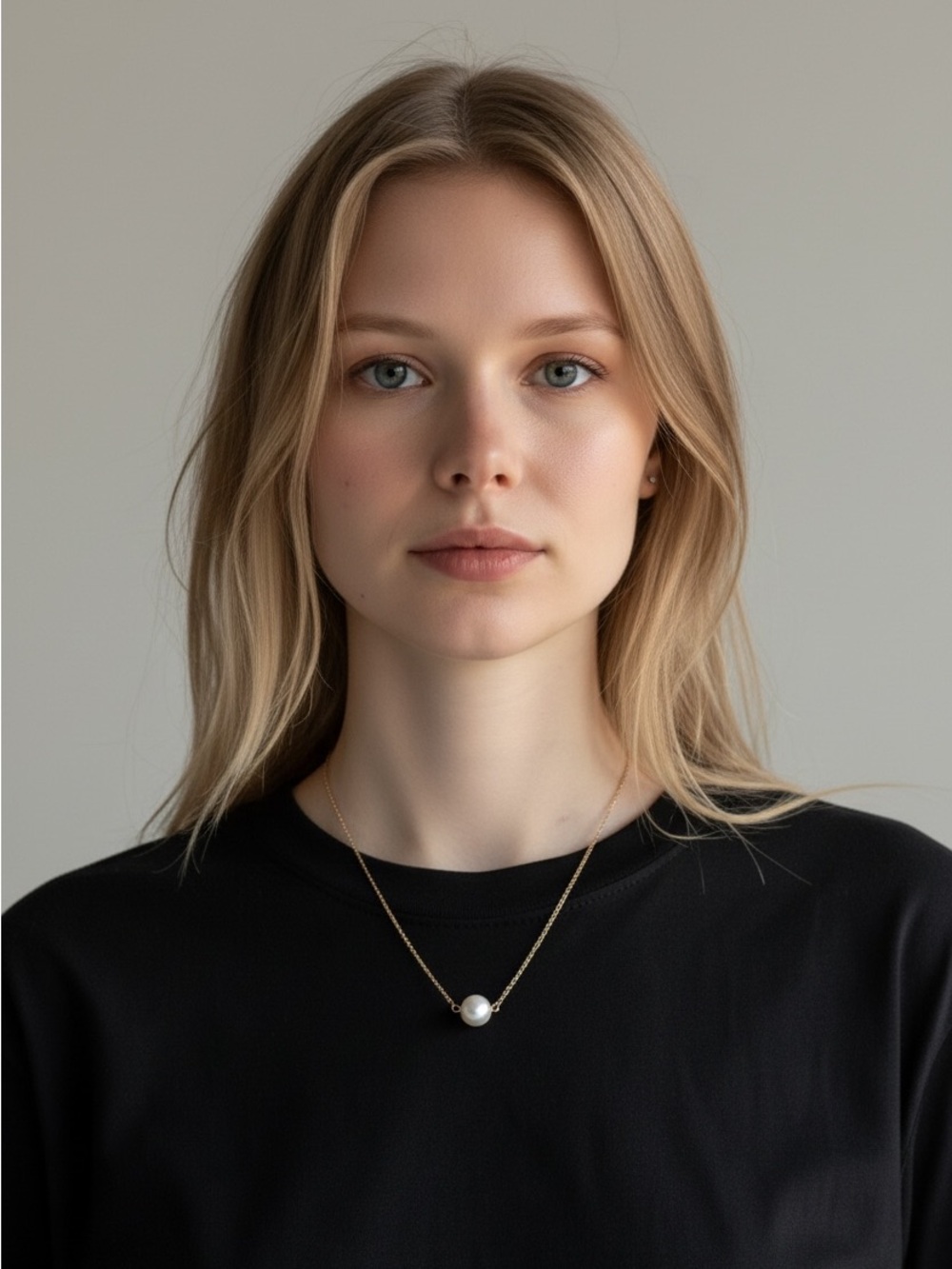 9/24 Classic Gold Pearl Pendant Necklace - Elegant Women's Jewelry